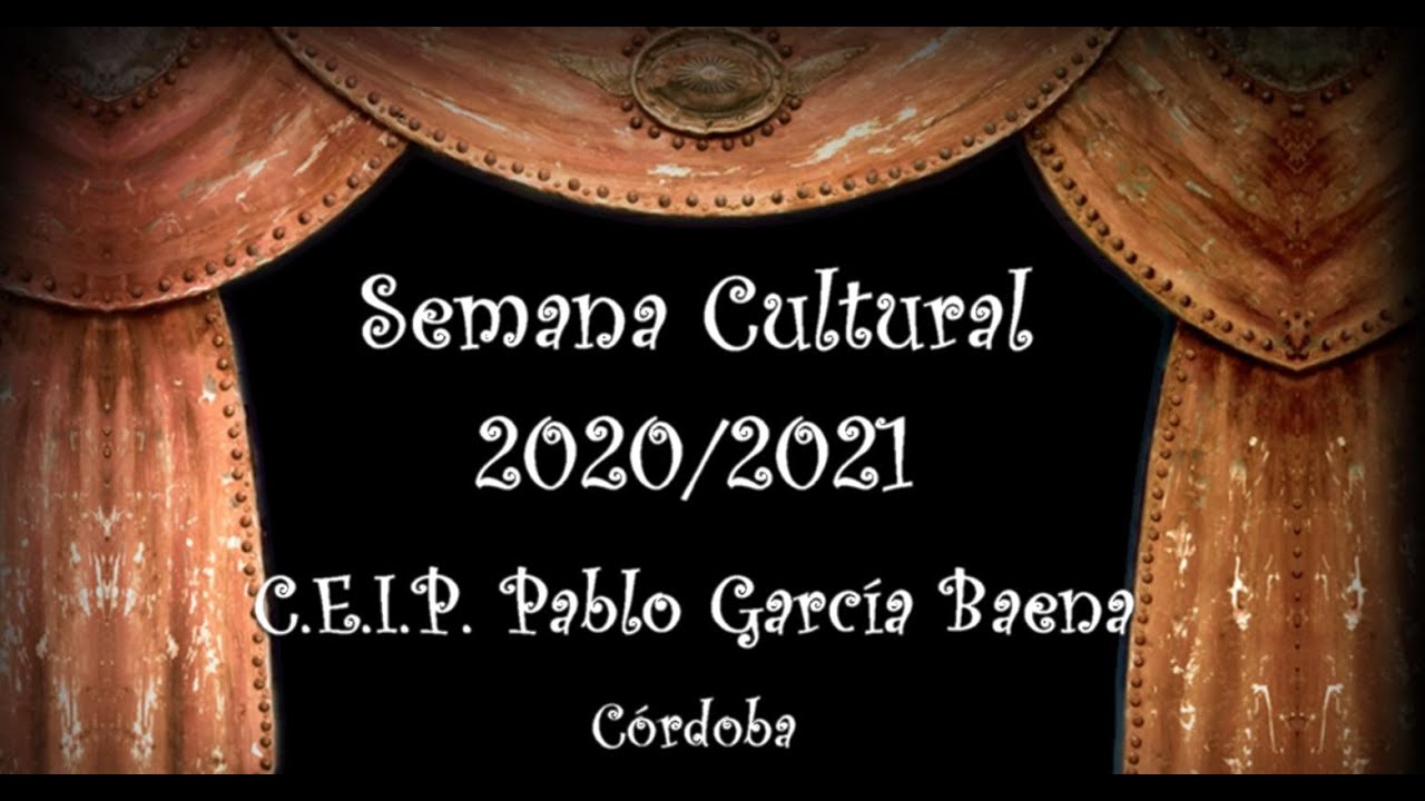 Semana Cultural en el colegio Pablo García Baena de Córdoba.