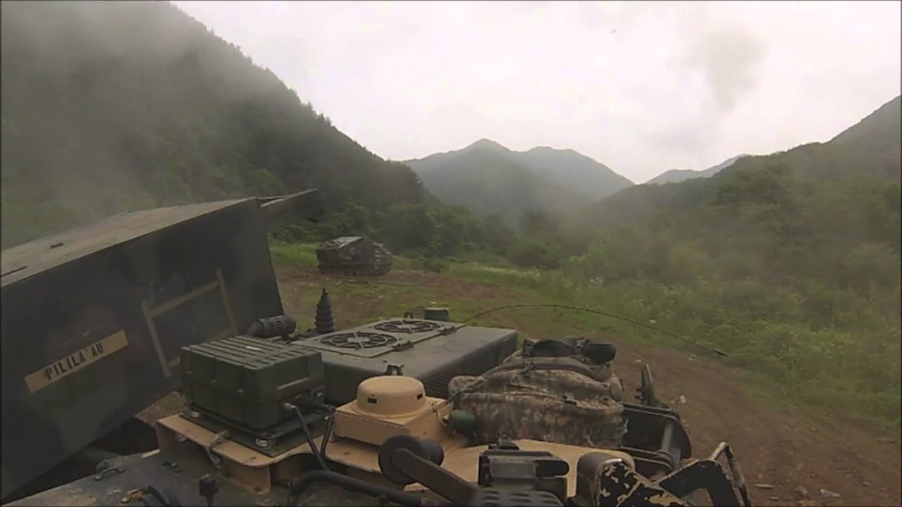 MLRS Live Fire - Korea - A 6/37 FAR GoPro Hero3 shot