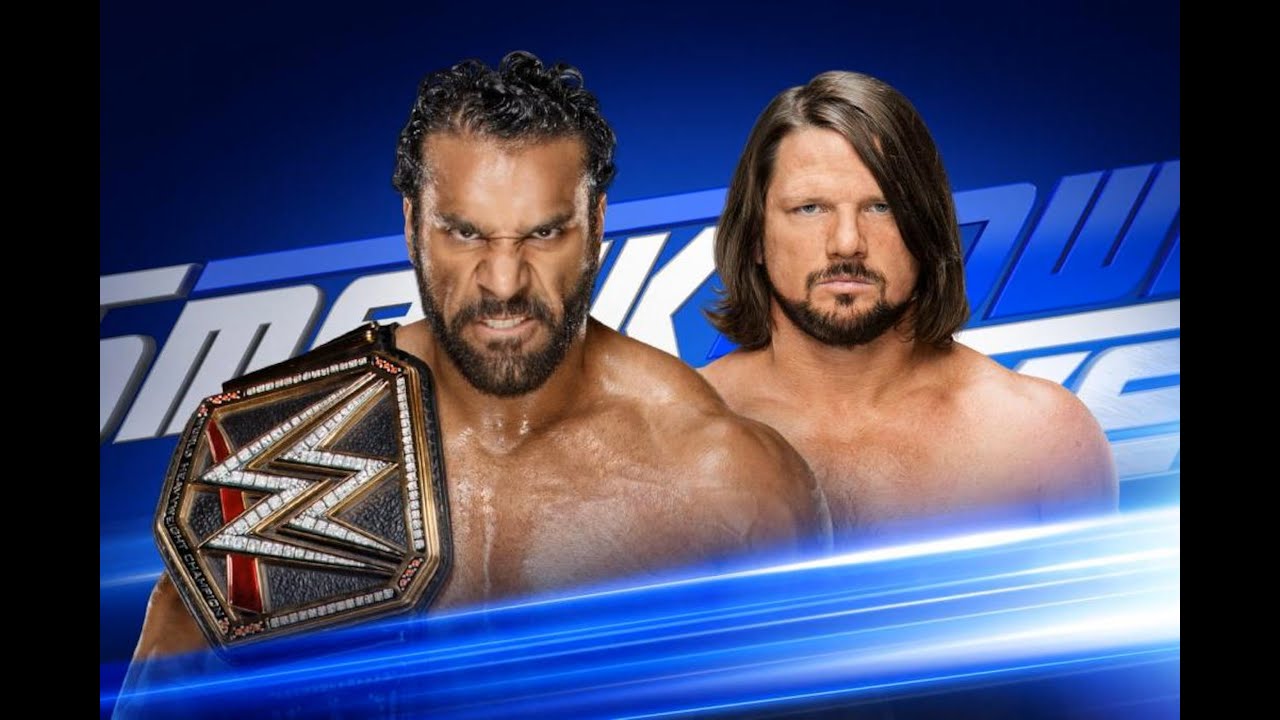 Jinder Mahal (C) VS Aj Styles WWE CHAMPIONSHIP SMACKDOWN LIVE 2017....WWE 2K15