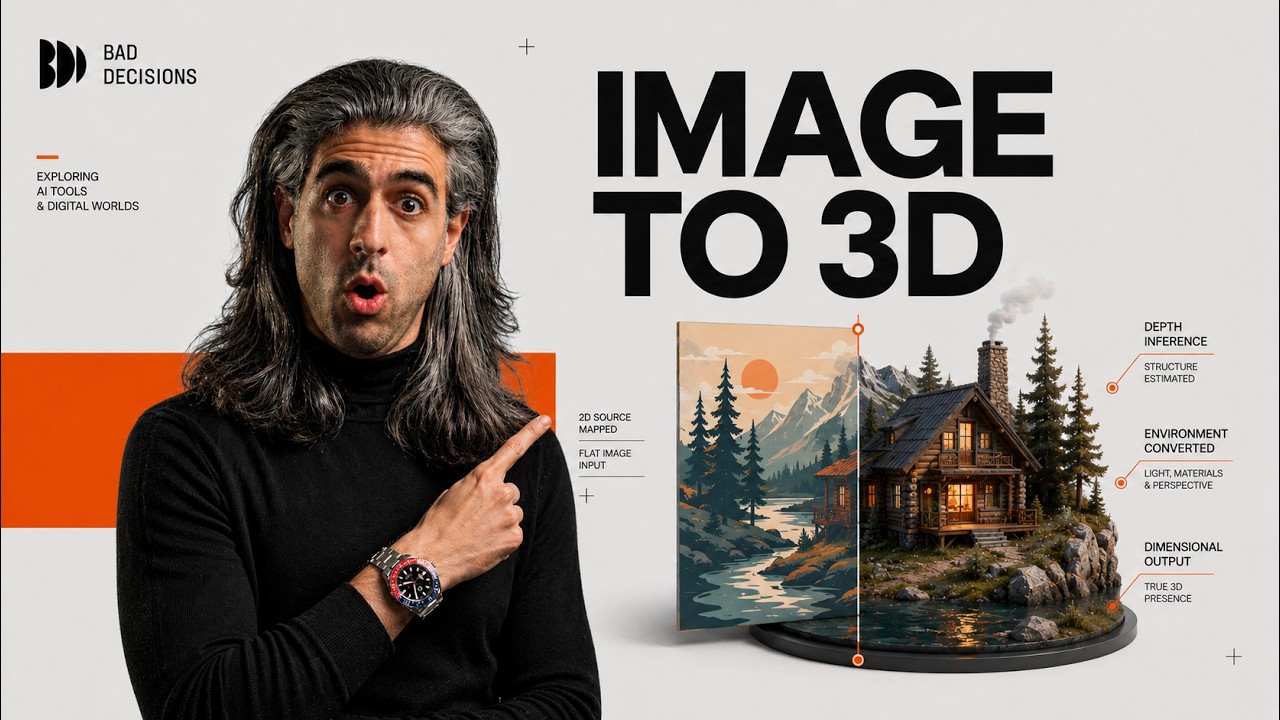 Рабочий процесс: из 2D-изображения в 3D-мир 👀