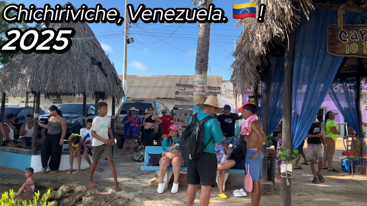 🇻🇪 Visiting the authentic FALCON, Walking in CHICHIRIVICHE #vzla #virtualtour #falcon #chichiriviche