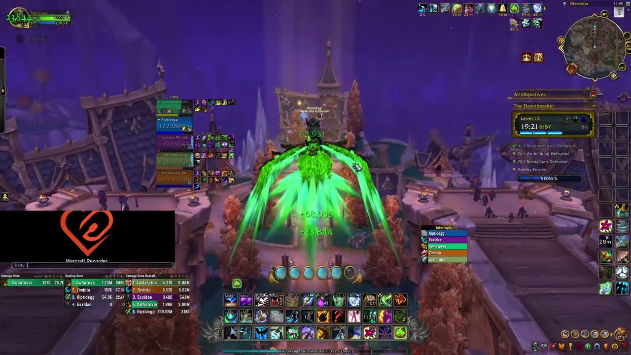 Mythic+ | Resto Shaman | The Dawnbreaker +13 | TWW Season 3