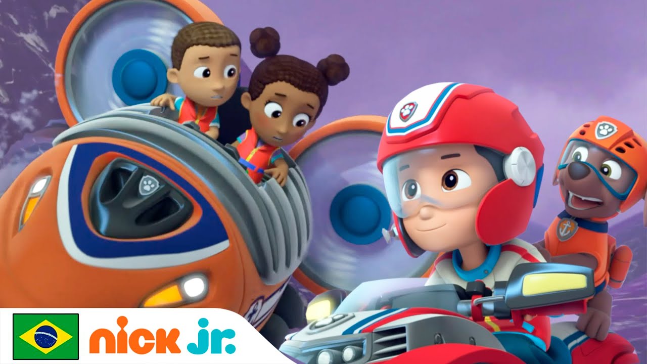 Patrulha Canina | Os filhotes salvam os gêmeos! | Nick Jr. em Português