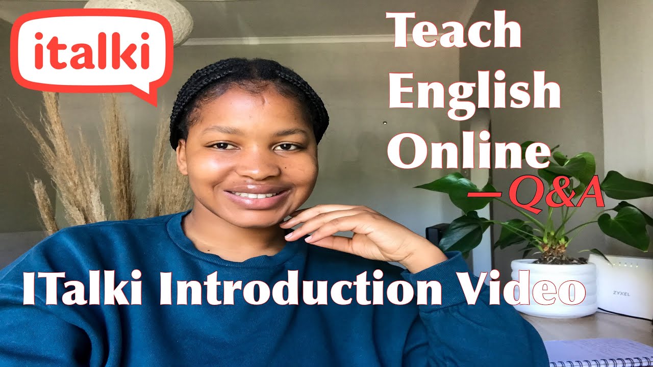 Teaching English Online Q&A + My iTalki Introduction Video | Online ESL Teacher  #eslteacher #italki