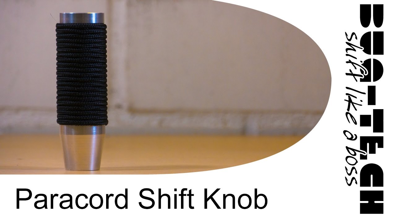 How to make an aluminium & paracord shift knob on the lathe