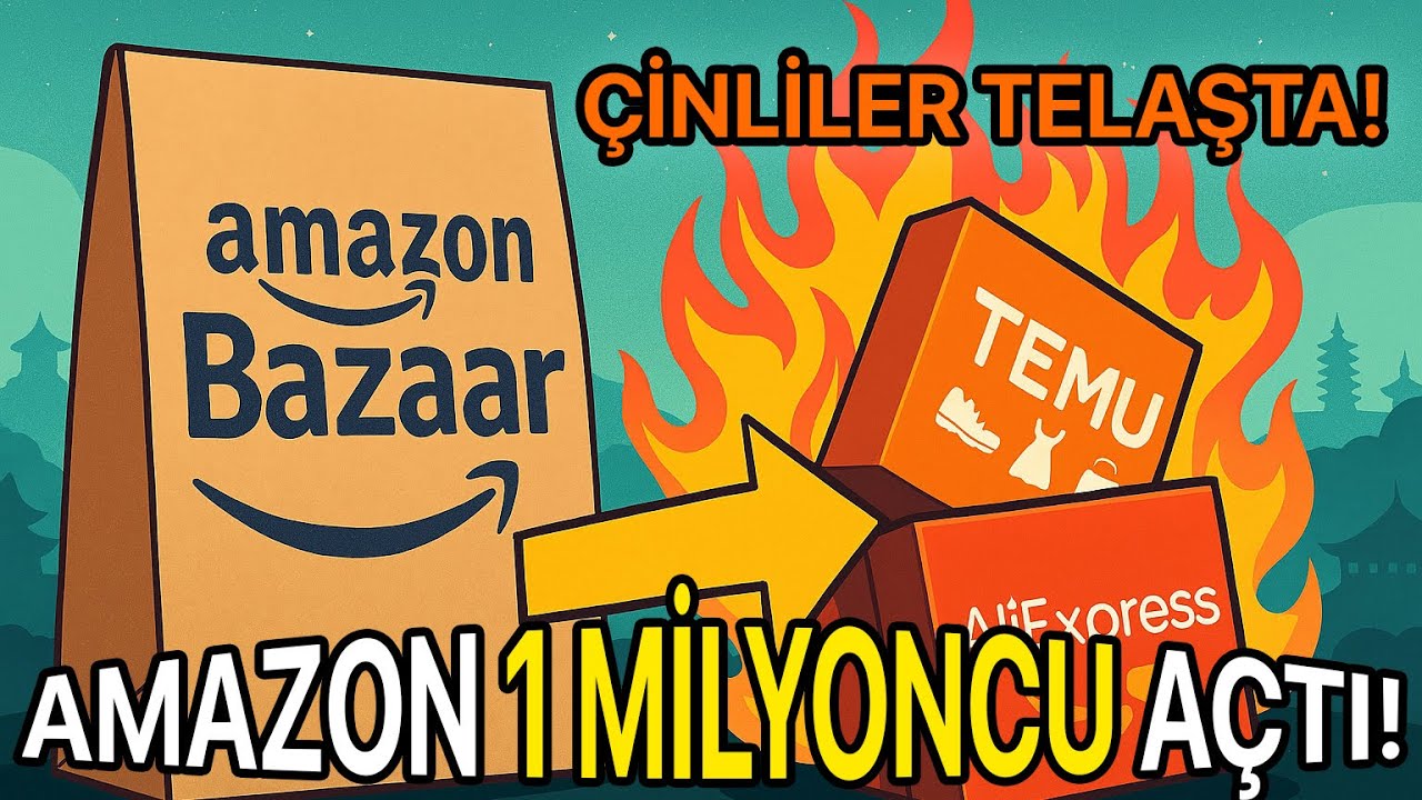 Amazon'dan Temu ve AliExpress'i Bitirebilecek Hamle! Amazon Bazaar Geldi 🚀
