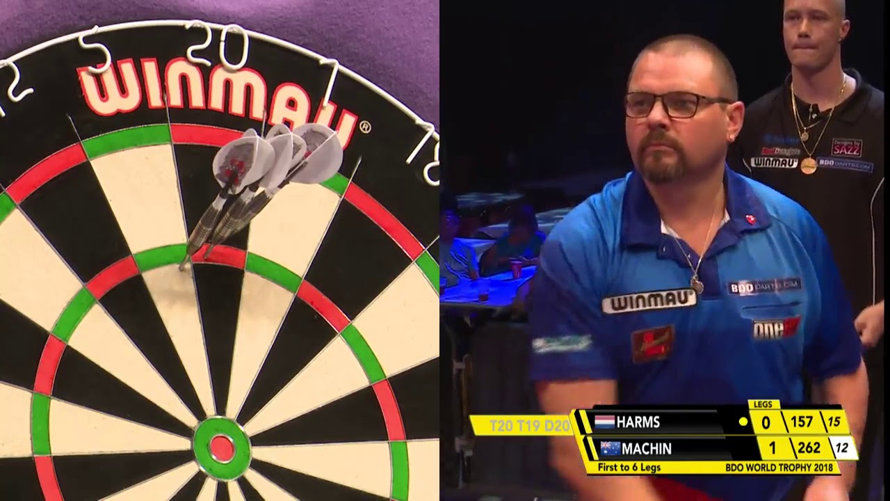 Harms vs Machin Darts World Trophy 2018 Round 2