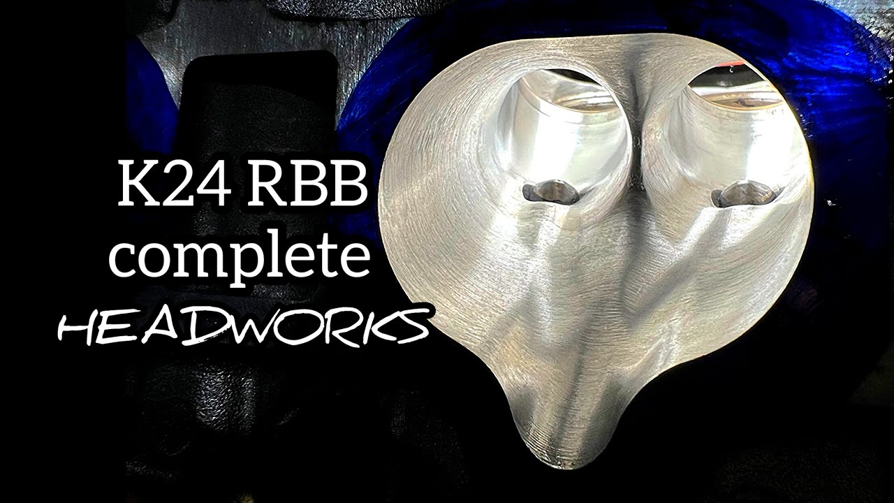 K24 RBB Head Porting with Drag Cartel 4.0 OG series cam