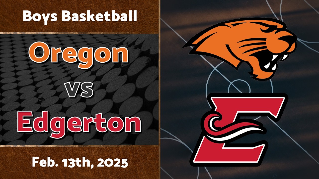 Friday Night Live - Boys Basketball: Oregon vs Edgerton (2/13/26)