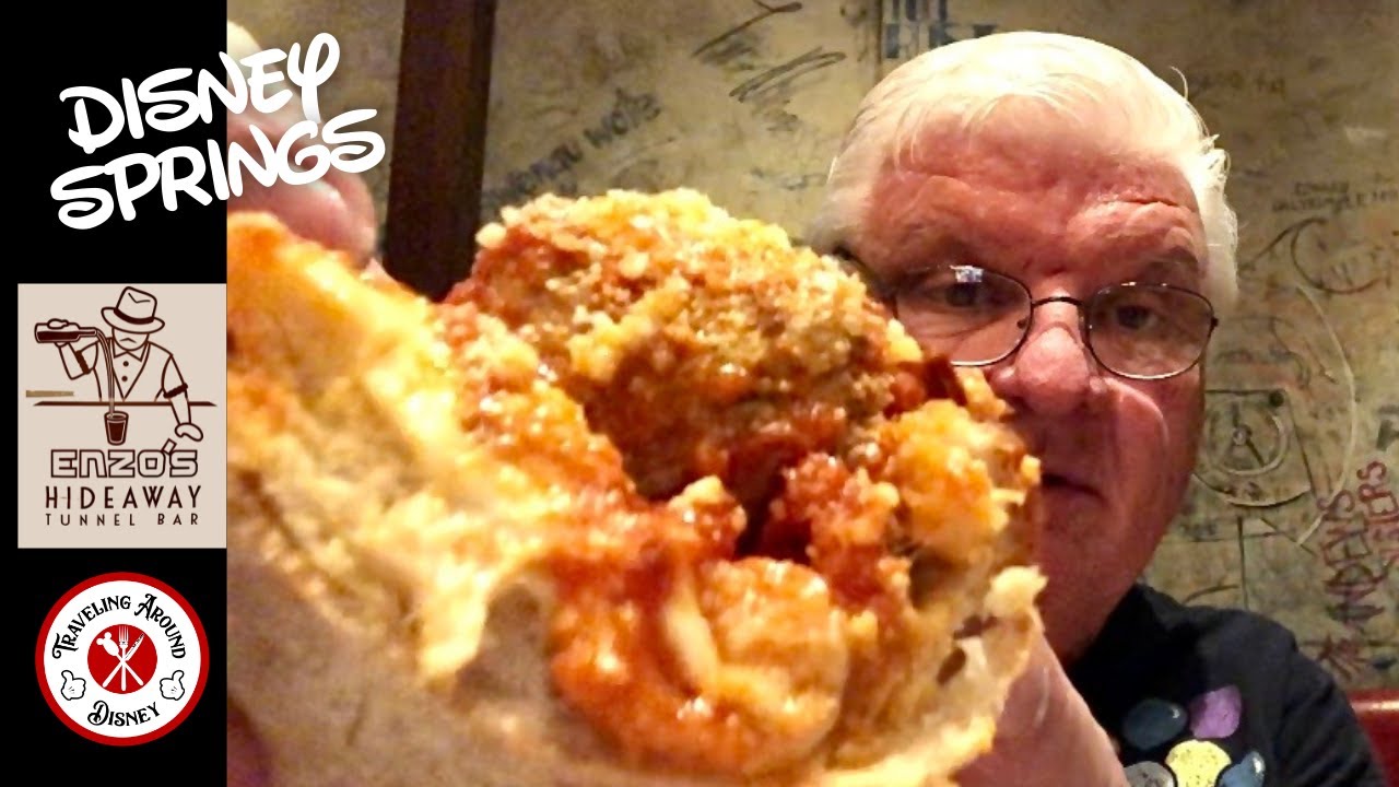 Disney's Enzo's Hideaway Tunnel Bar | Disney Springs Dining | Disney Dining Review