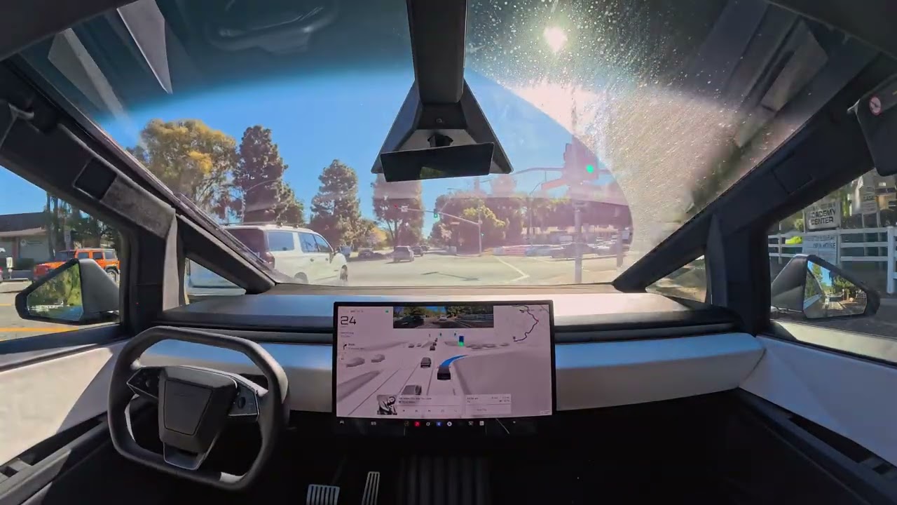Raw 1x: Cybertruck Drives Me to Palos Verdes