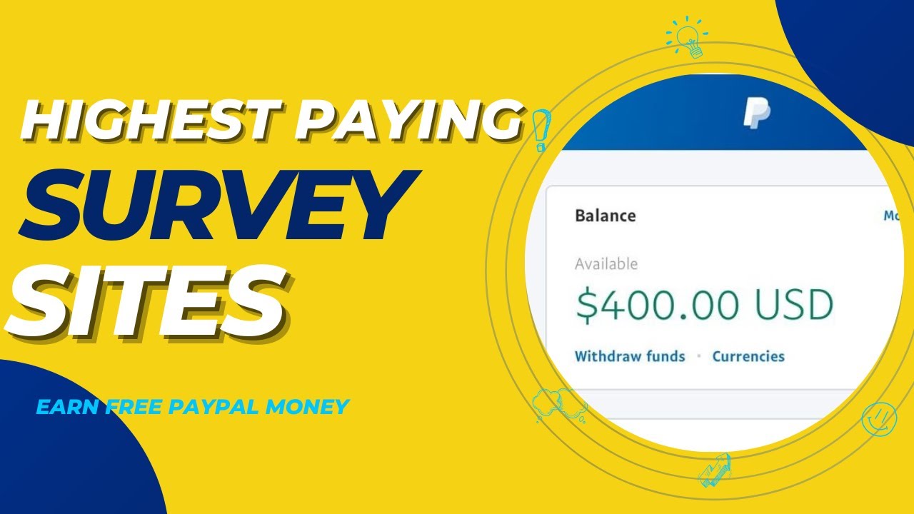 Highest Paying Survey Apps (Earn Free PayPal Money) Make Money Online In 2022 l Survey Time Review