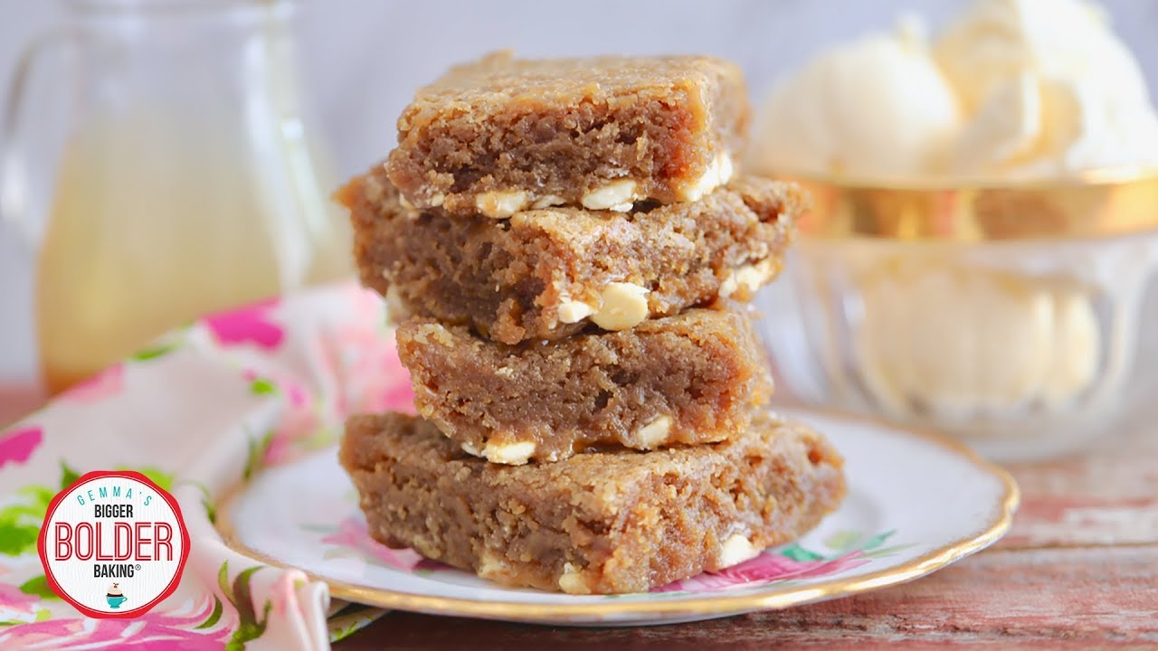 Microwave Butterscotch Blondies