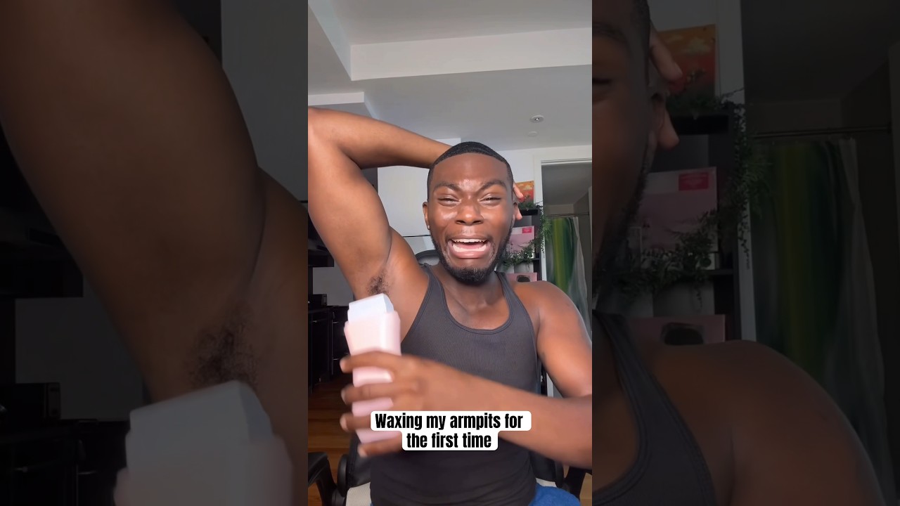 Я жалею об этом 😭😭 (делаю эпиляцию подмышек в первый раз)￼