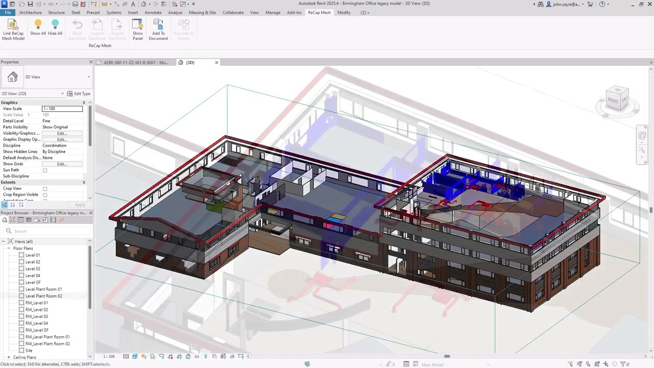 ReCap Pro Plugin for Revit