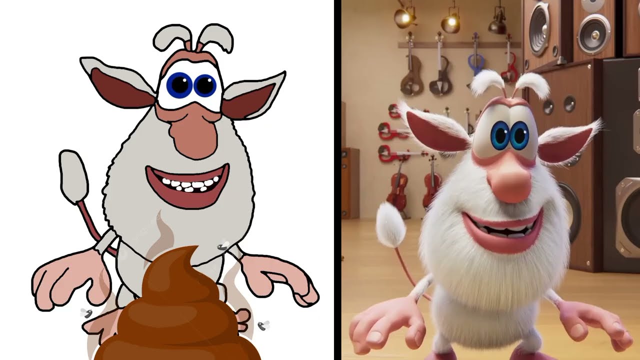 Laugh with Booba Loja de música Toons  BoobaVideo Funny Cartoon Drawing Meme🙏👍🤣😅😆