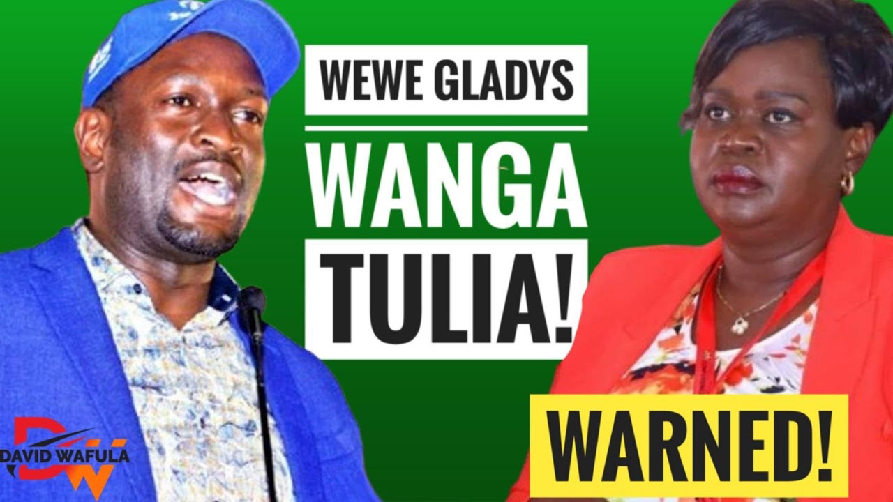 SIFUNA DEALS WITH CONFUSED GLADYS WANGA PERPENDICULARLY!