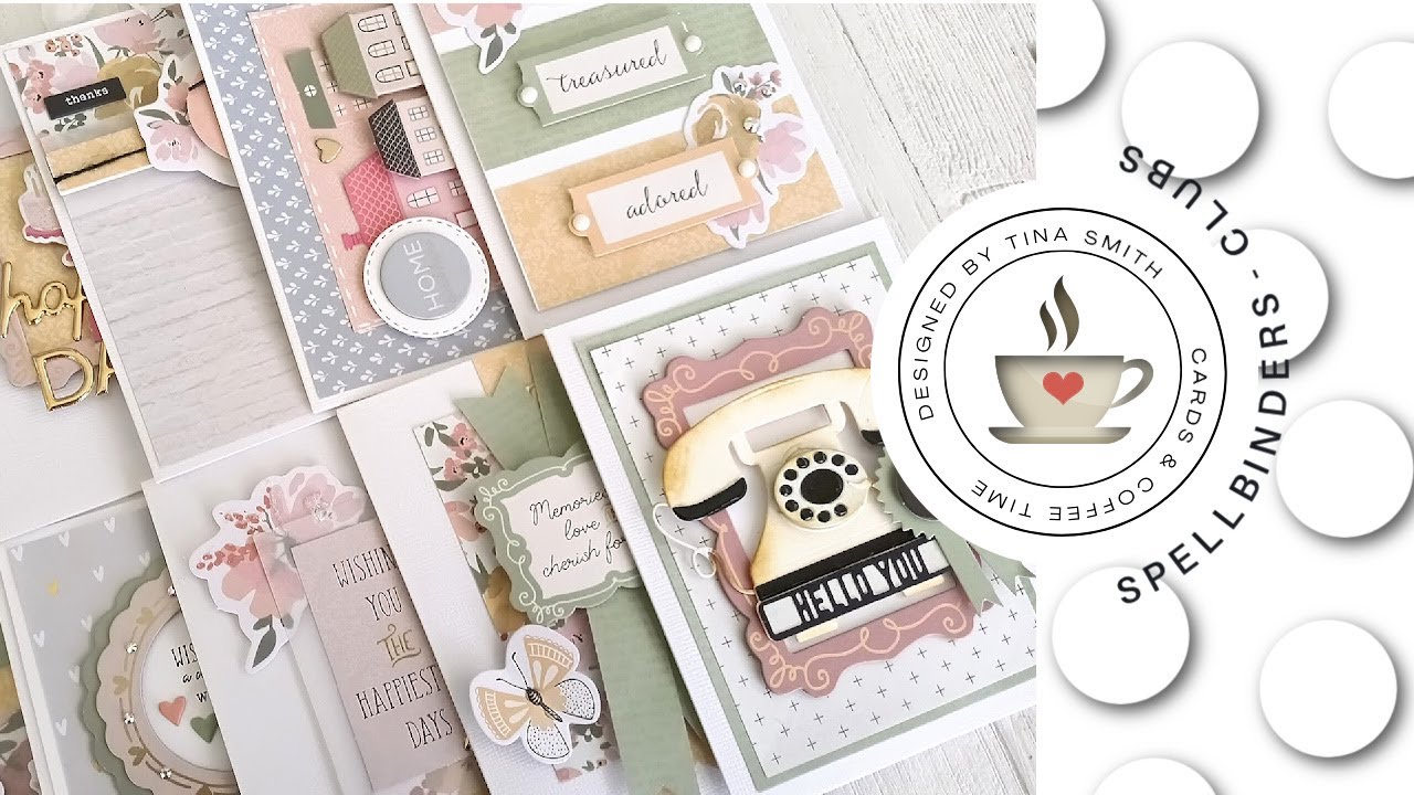 10 Cards - 1 Kit | Spellbinders | Card Kit of the Month | September 2021 | Together is the Best