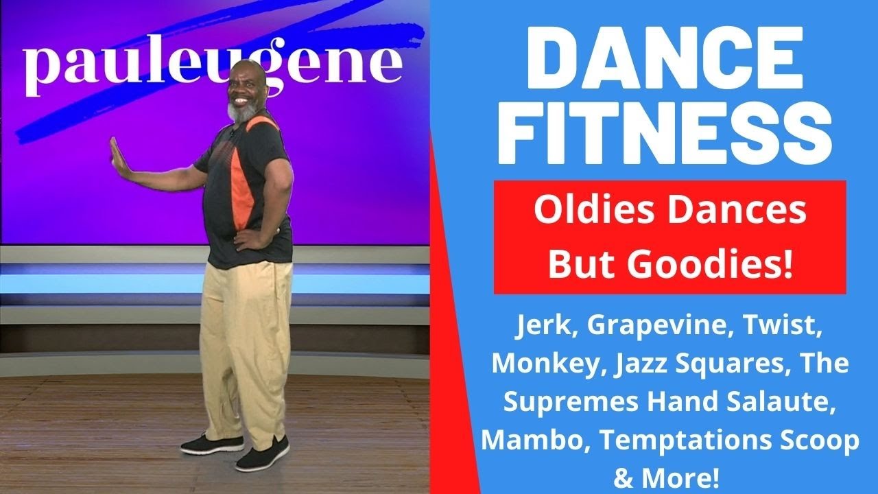 Oldies Dance Fitness Party | 30 Minutes| Grapevine Jerk Jazz Twist Mambo Monkey & More