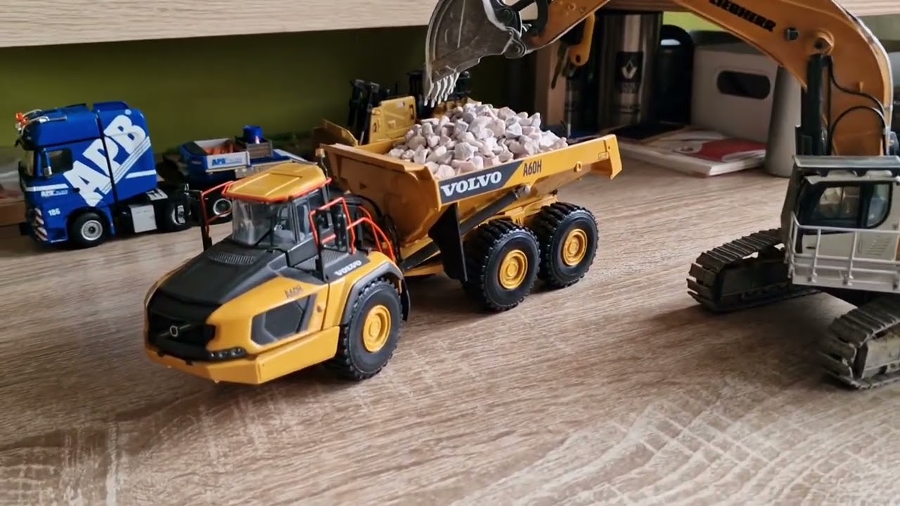 #Liebherr 998 WSI 1:50  a Volvo A 60 H WSI 1 :50