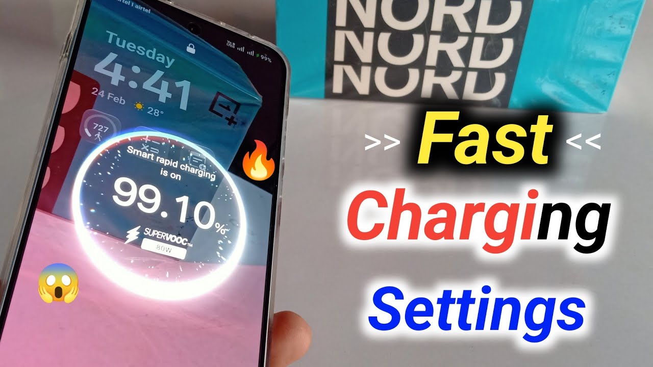 🔋Slow Charging ko fast Kaise Kare 📲 OnePlus, Realme, Samsung 💪 Super VOCC Ultra Fast Charging 
