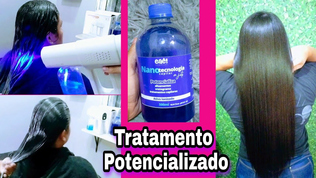 RESENHA NANOTECNOLOGIA EAÊ PONTECIALIZA ALISAMENTO, CRONOGRAMA E TRATAMENTO CAPILARES. RESULTADO 🥰