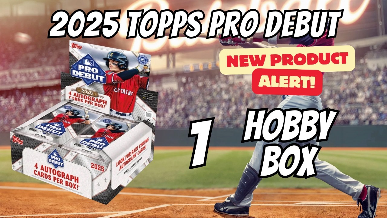 🚨НОВЫЙ РЕЛИЗ🚨 Набор Topps Pro Debut Hobby Box 2025 года! 4 автомобиля и много цвета!