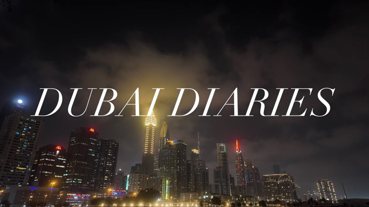 OFW LIFE IN DUBAI | DINK Routine : Night Walk + Katrina Cafe Visit