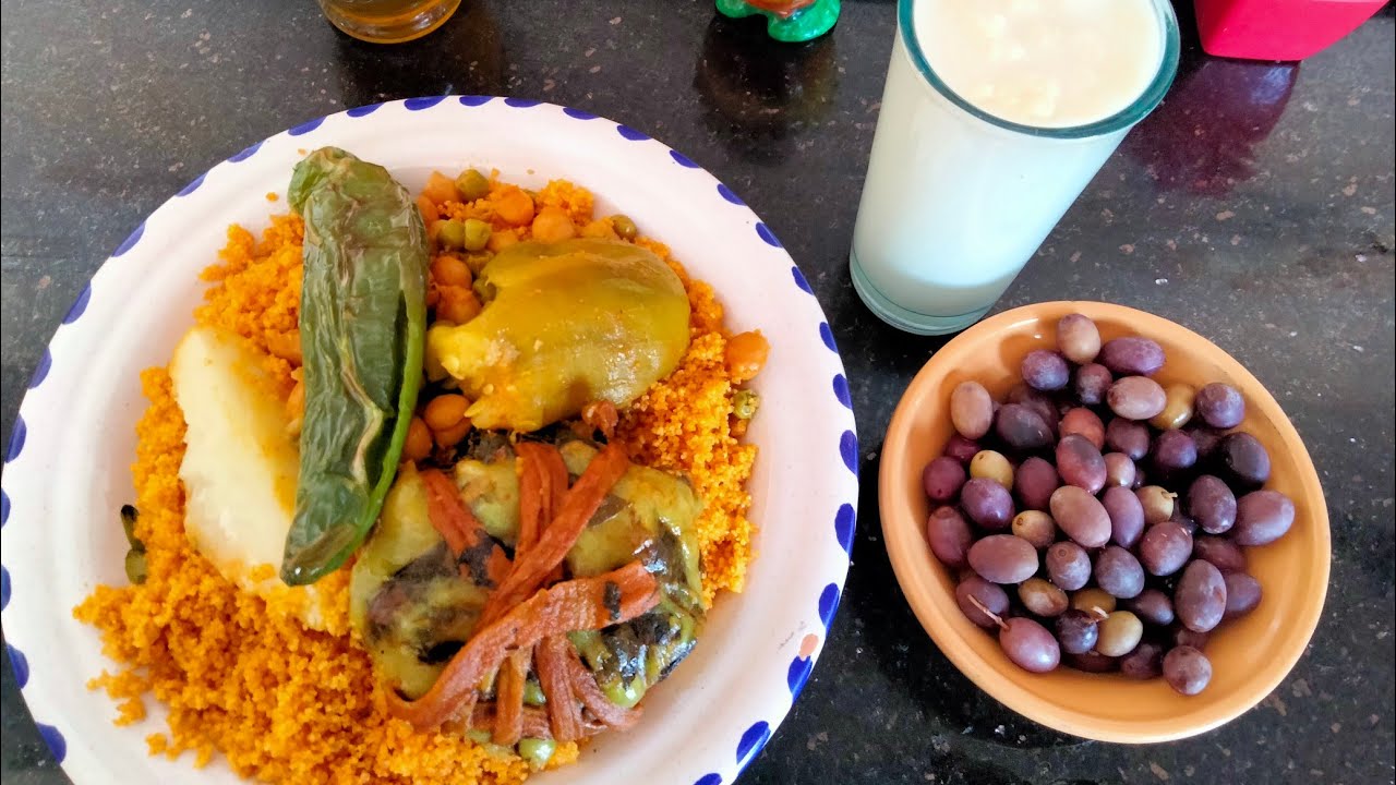طريقة الكسكسي بالعصبان على الطريقة الصفاقسية بنة على بنة 😋