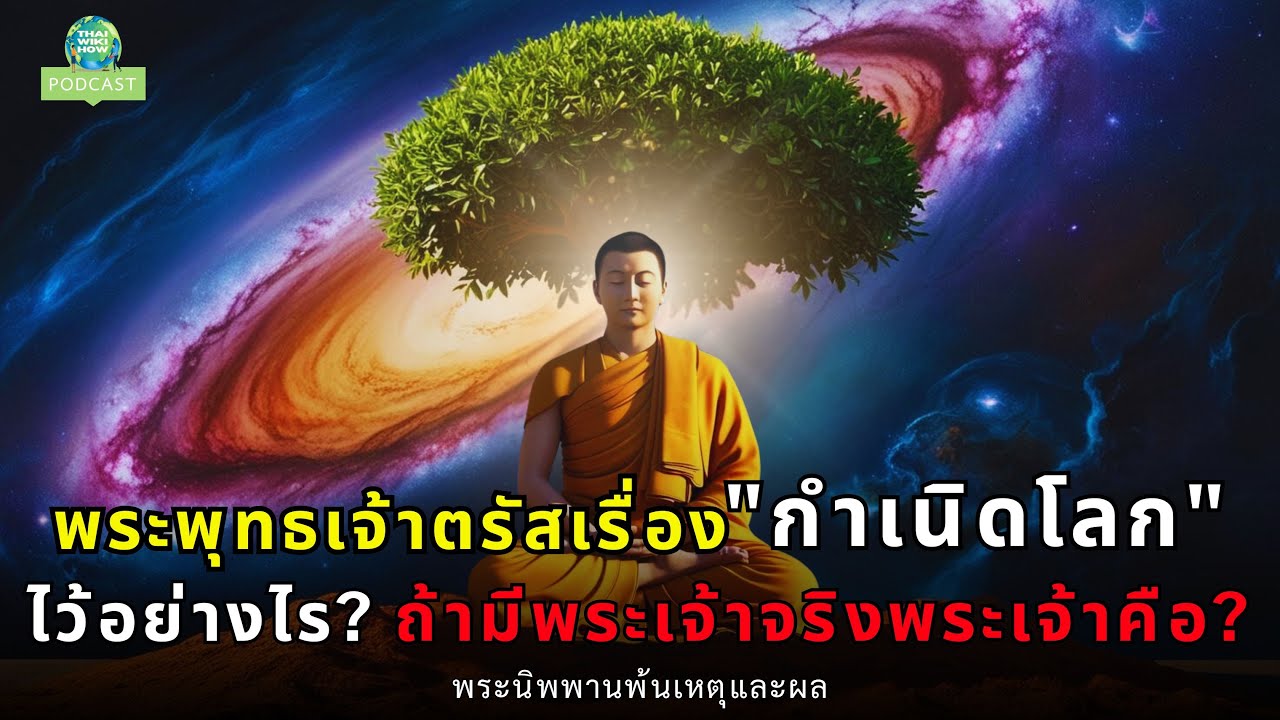 PODCAST พระเจ้าสร้างโลกจริงเหรอ? หรือโลกเกิดขึ้นเอง!? พิสูจน์ความลับจักรวาล! | ThaiWikiHow