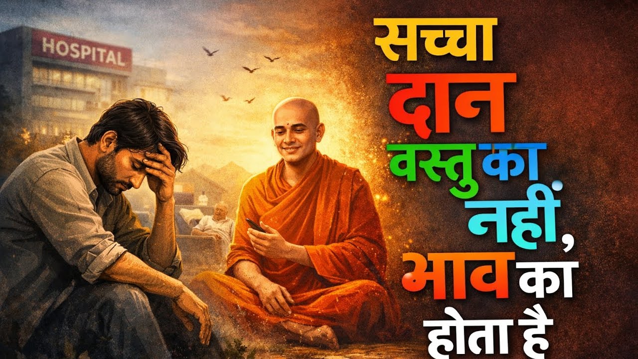 सबकी मदद करने वाला आदमी…अस्पताल के बाहर अकेला क्यों रो रहा था बुद्ध की मोन वाणी 108 