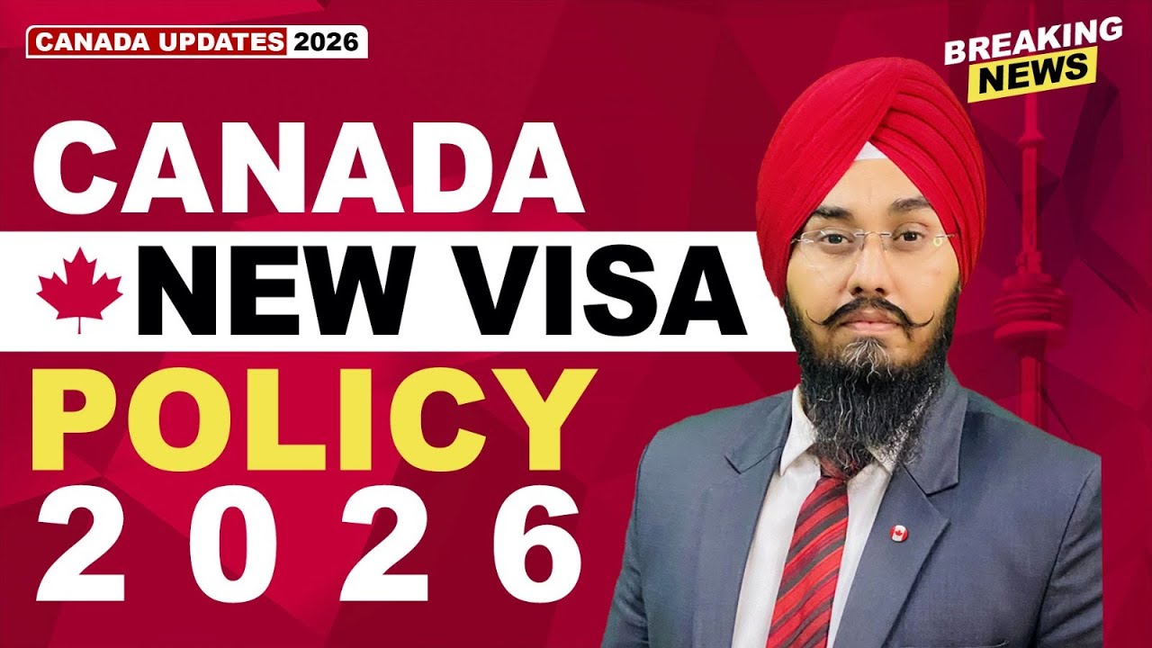 CANADA NEW VISA POLICY 2026 | STUDY VISA UPDATES 2026 | USA CANADA UK