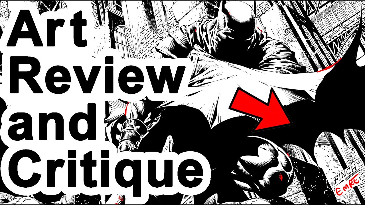 Art Review Critique (23) by Professional Comic Book Artist Marvel Comics David Finch pencils Batman