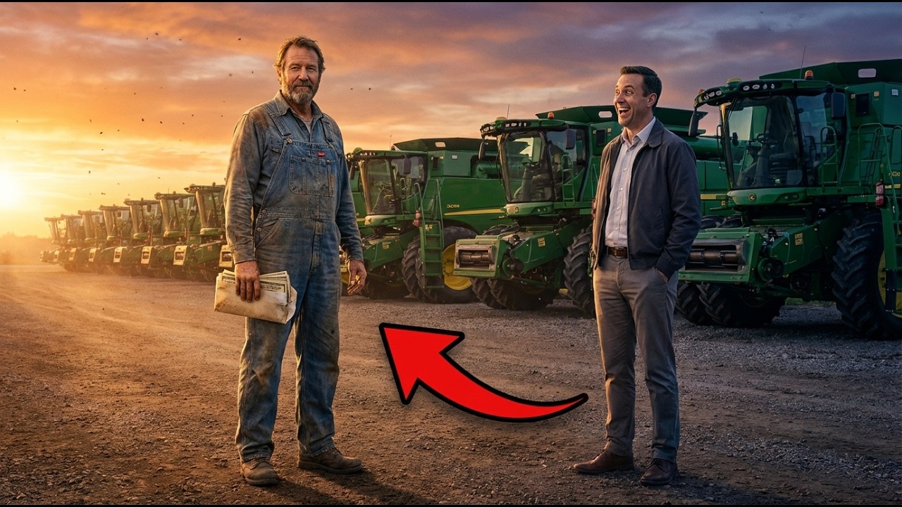 I Want 12 Combines Now… Says The Farmer, The JD Dealer Laughs But Gets Shocked