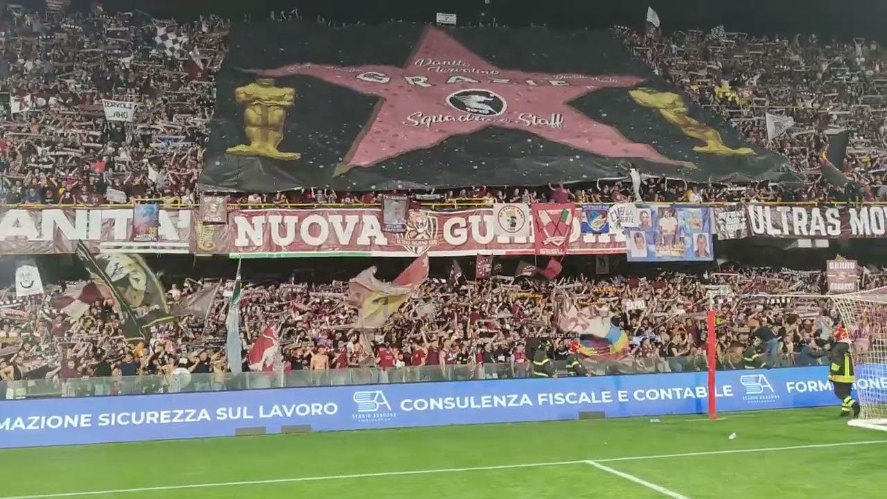 Festa Salernitana Salvezza Serie A 2021-2022 - Stadio Arechi 
