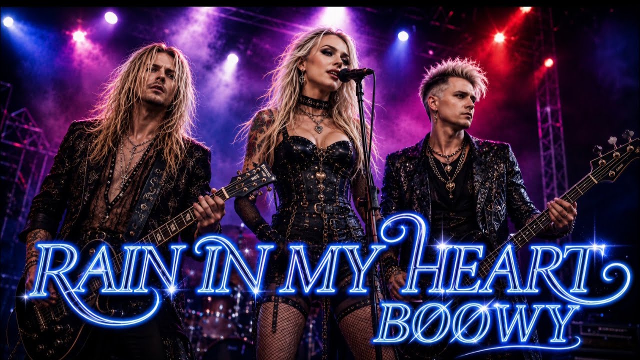BOØWY　“ RAIN IN MY HEART “｜Hard Rock (Female Vocal)ver.  +Bonus track  AICO