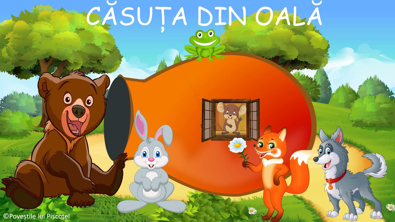 Căsuța din oală - poveste pentru copii|Povești pentru copii|Casuta din oala |Poveștile lui Pișcoțel