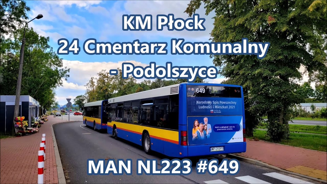 KM Płock - linia 24, MAN NL223 #649