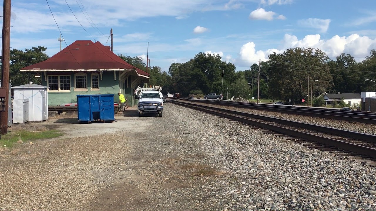Norfolk Southern depot, Seneca, South Carolina, 1533 hrs., Wednesday 21 October 2020