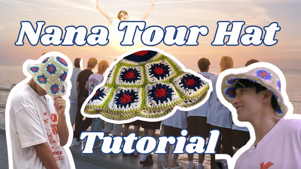 dk nana tour bucket hat tutorial