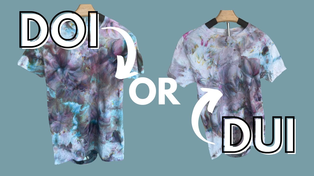 Do I put the Dye Under the Ice or On Top of the Ice When Ice Dyeing? - Tie Dye with Dad