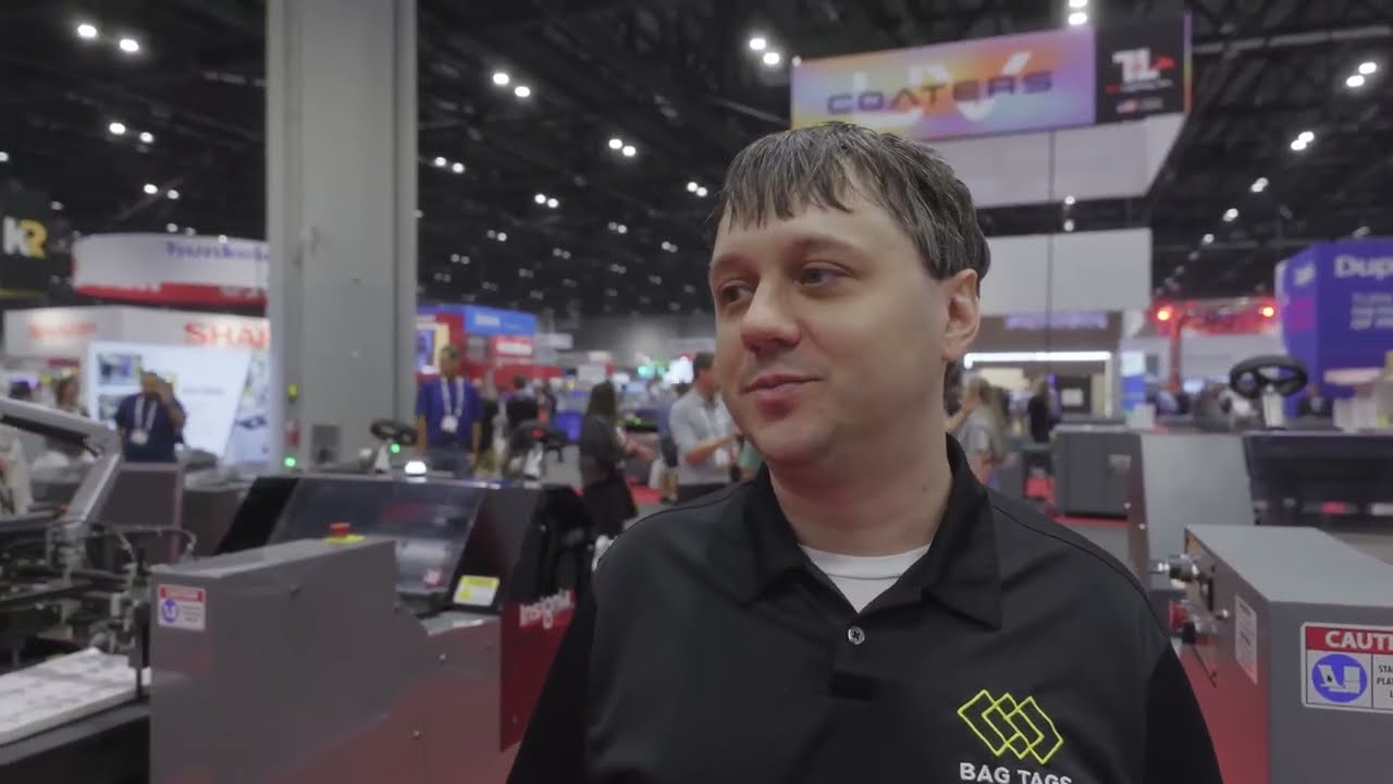 Steve Loskutov, Production Manager at Bag Tags, the InsigniaX3 has “been an absolute game-changer”.