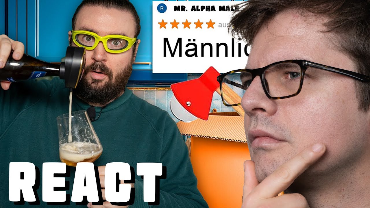 OLLI möchte sich das EINFÜHREN!! 🤣 Ich TESTE KÜCHENGADGETS für MÄNNER - React
