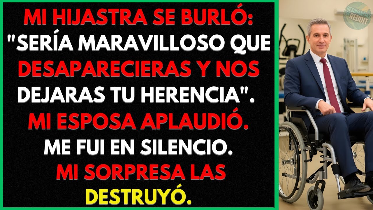 Mi Hijastra: “Mejor Desaparece Y Déjanos Tu Herencia”. Mi Esposa Lo Aceptó. Les Dejé Algo Que...