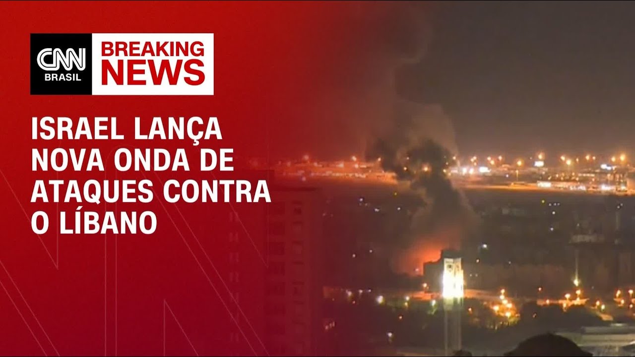 Guerra no Oriente M&eacute;dio: Israel inicia nova onda de ataques contra o L&iacute;bano | CNN 360&ordm;