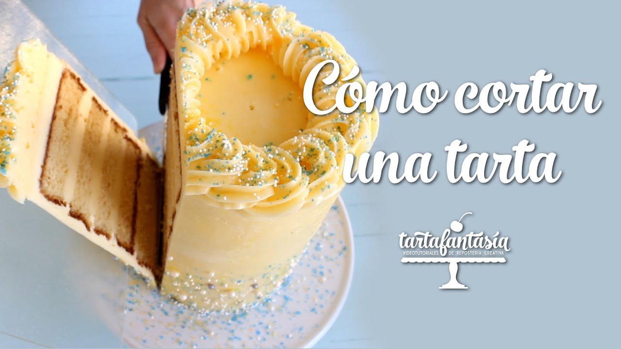 Cómo cortar una tarta