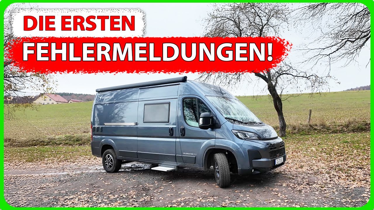 TESTFAHRT mit dem neuen Wohnmobil 🚐 | Thüringer Wald Teil 1