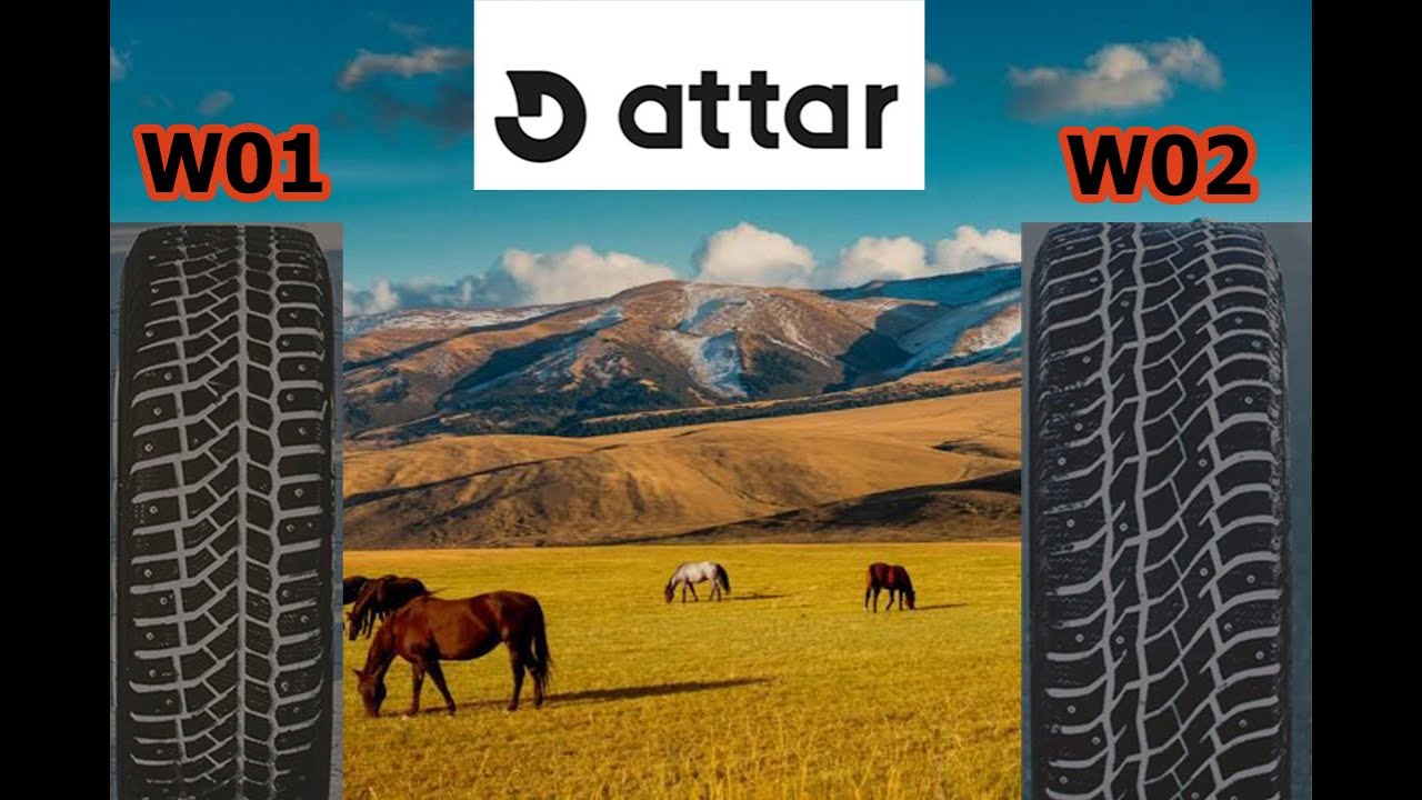 Обзор зимних шипованных шин  Attar W01 и Attar W02
