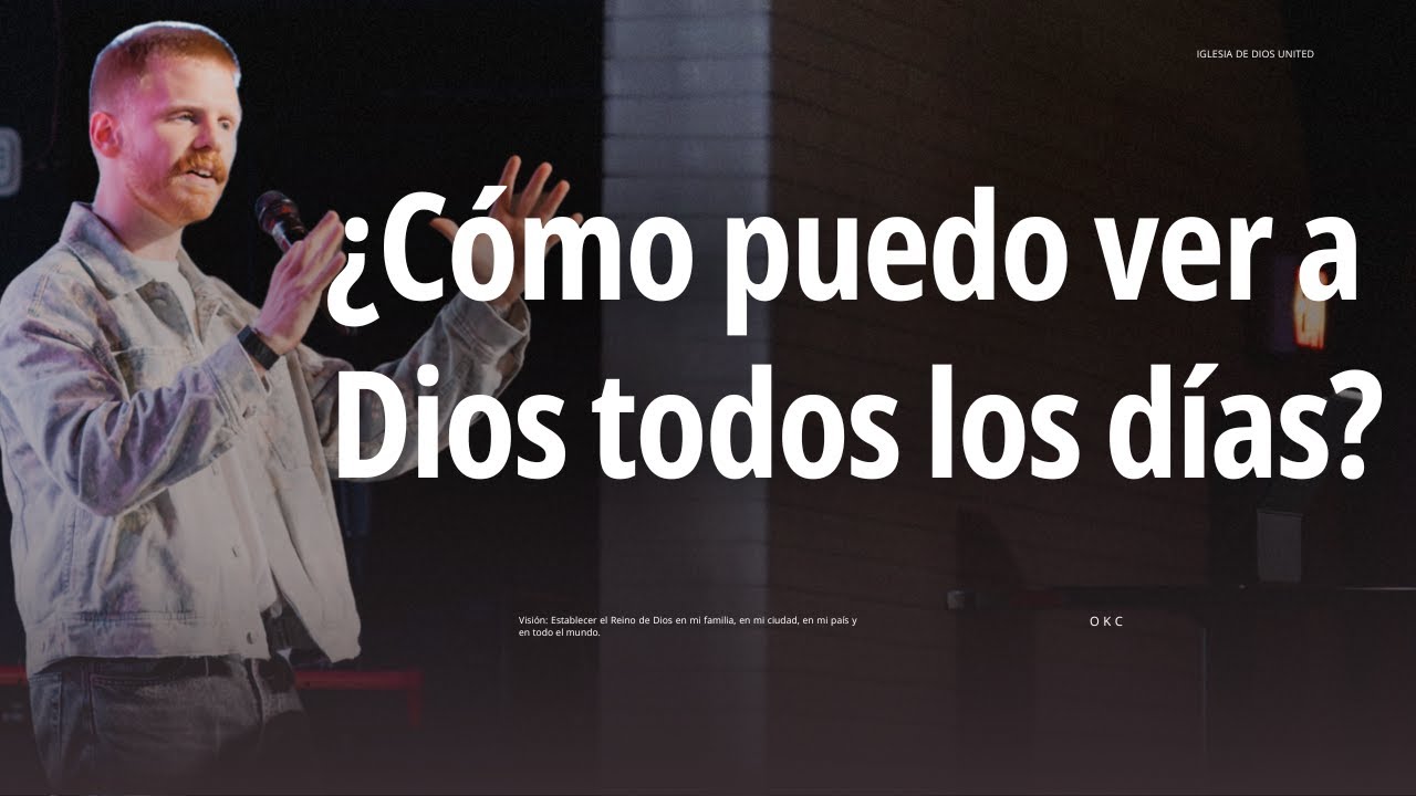 &iquest;C&oacute;mo puedo ver a Dios todos los d&iacute;as? | Sebastian Franz