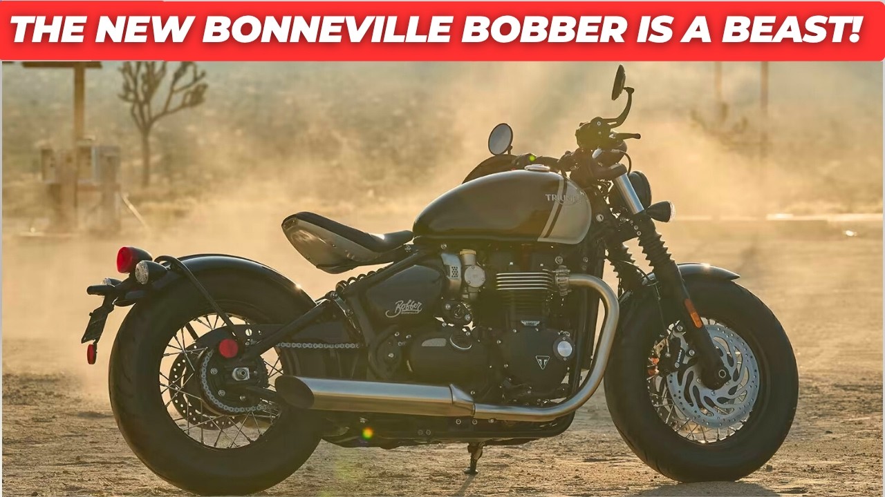 Triumph Bonneville Bobber 2026: 10 вещей, которые вам нужно знать